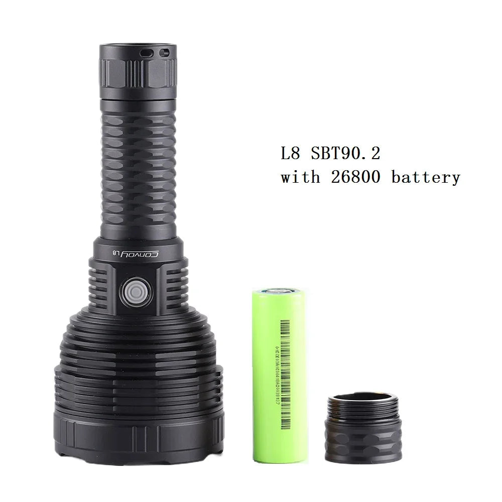Convoy L8 SBT90.2 6400LM 26800 Flashlight