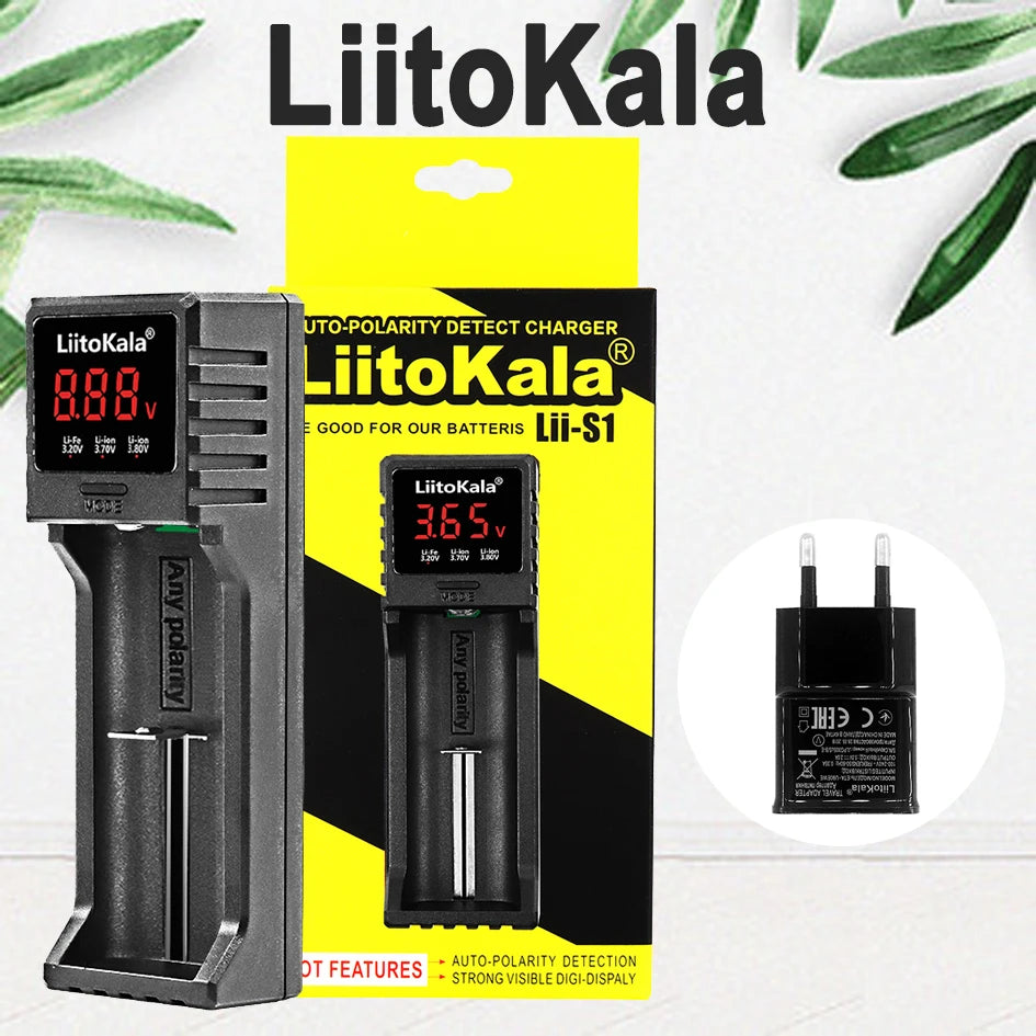Liitokala Lii-S1 18650 Rechargeable Battery Charger