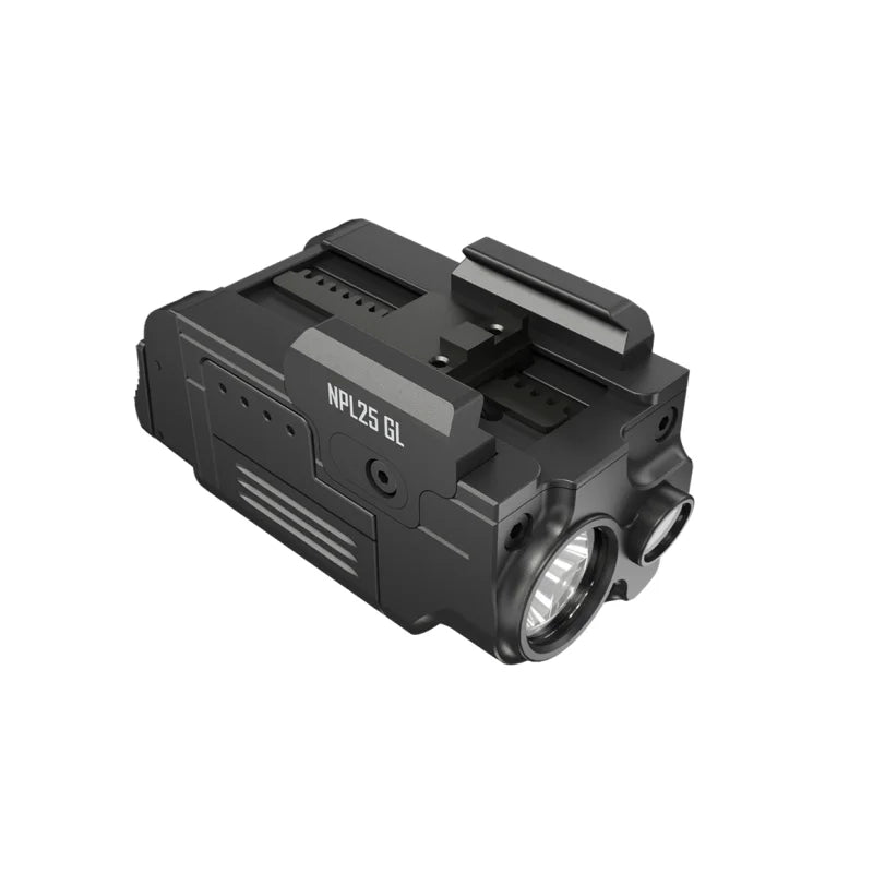 Nitecore NPL25 GL 900 Lumen Rechargeable Mounted Flashlight with Green Laser