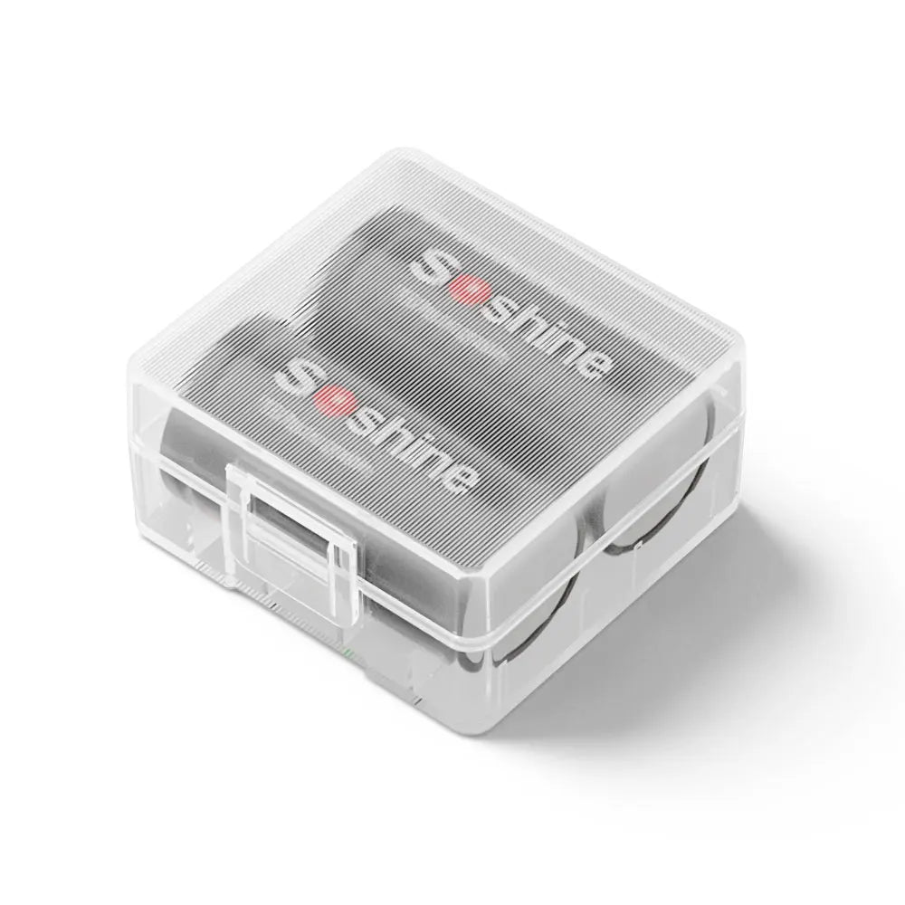 Soshine Li-ion 1000mAh Rechargeable 18350 Battery