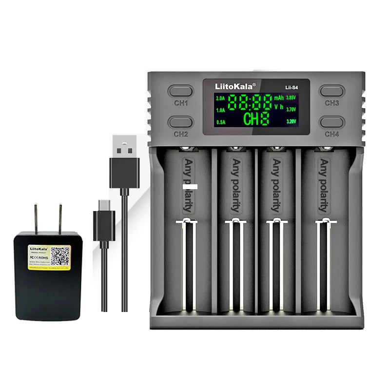 Liitokala Lii-S4 Lithium Battery Charger