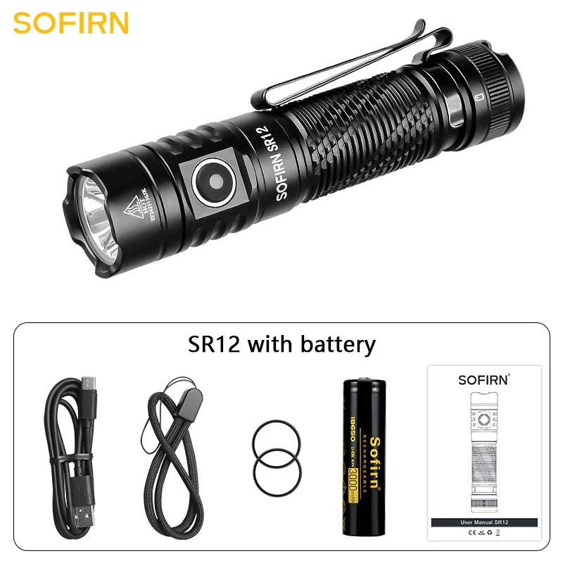 Sofirn SR12 18650 EDC-Taschenlampe