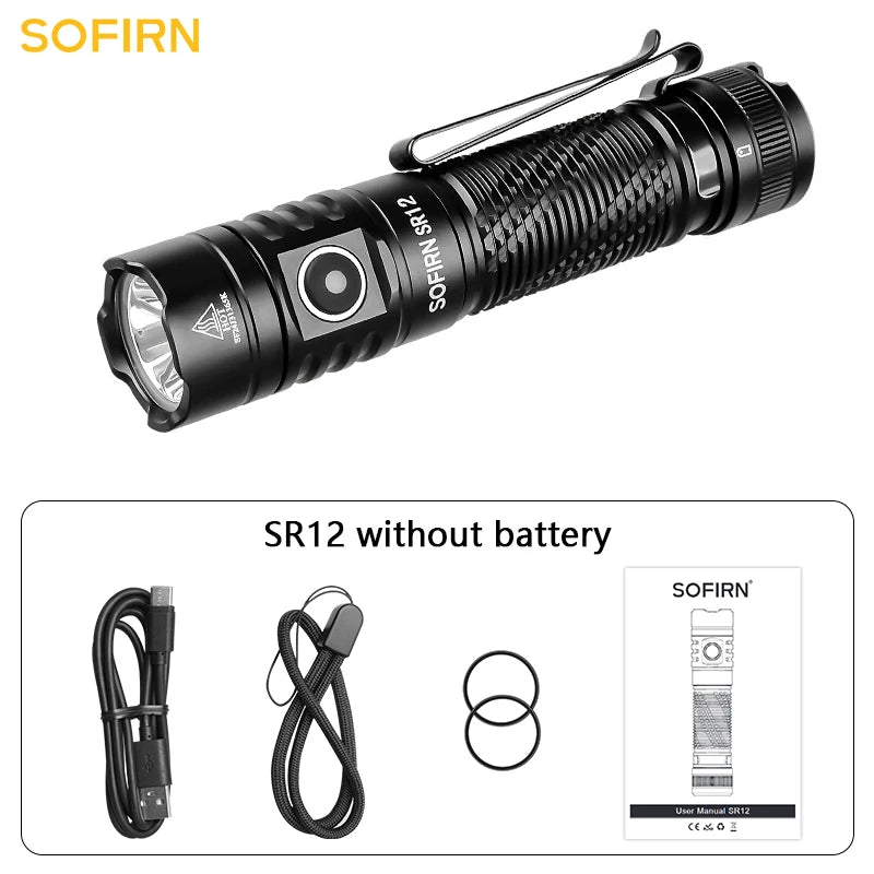 Sofirn SR12 18650 EDC-Taschenlampe