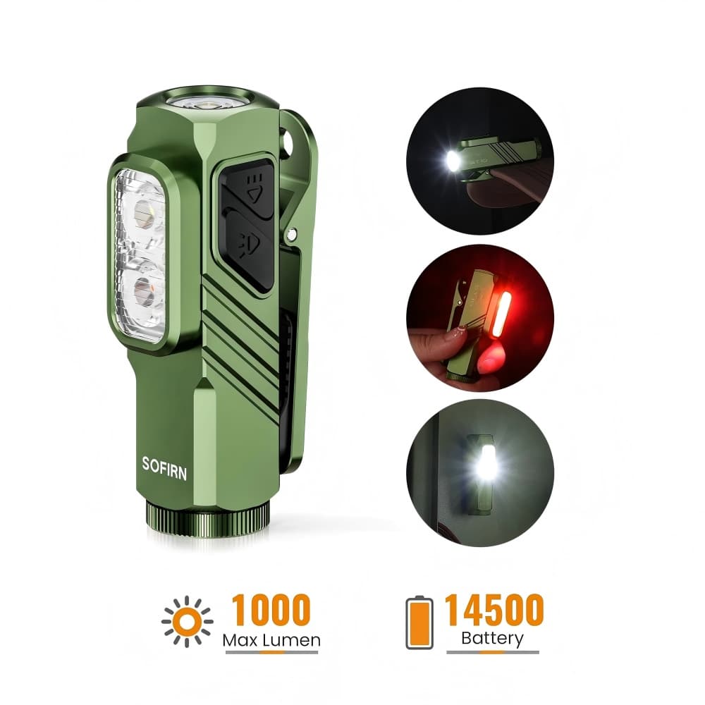 Sofirn ST10 Clip On light