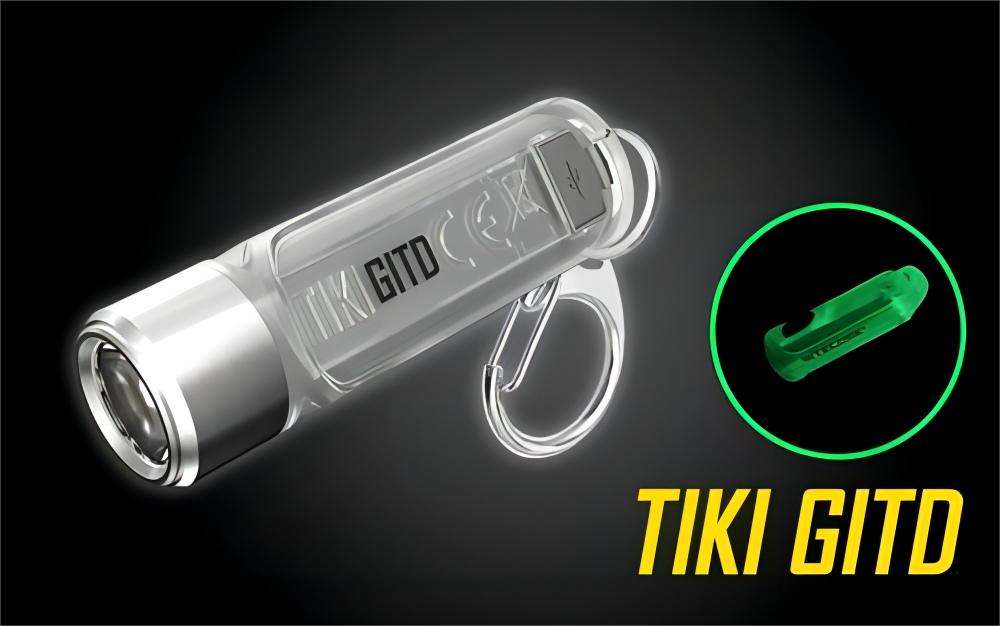 Nitecore TIKI/TIKI LE 300 Lumen EDC Keychain Flashlight