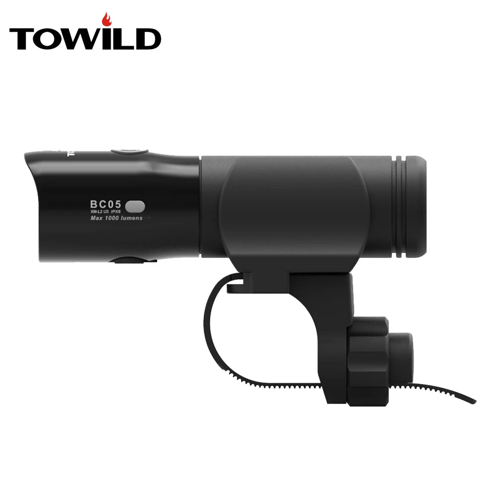 TOWILD BC05 MTB Cycling Flash Light Bicycle Headlight
