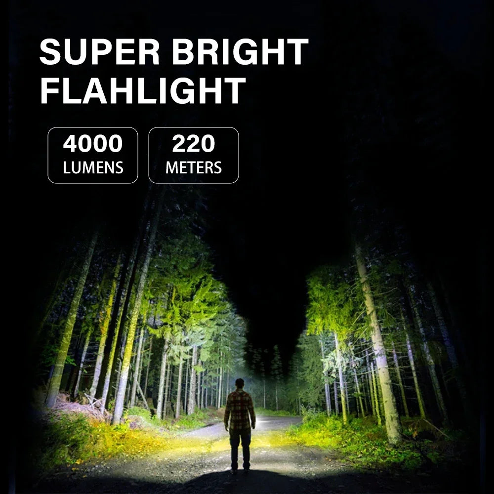 TOWILD BC10 Multifunctional 4000Lumens High-Brightness EDC Flashlight