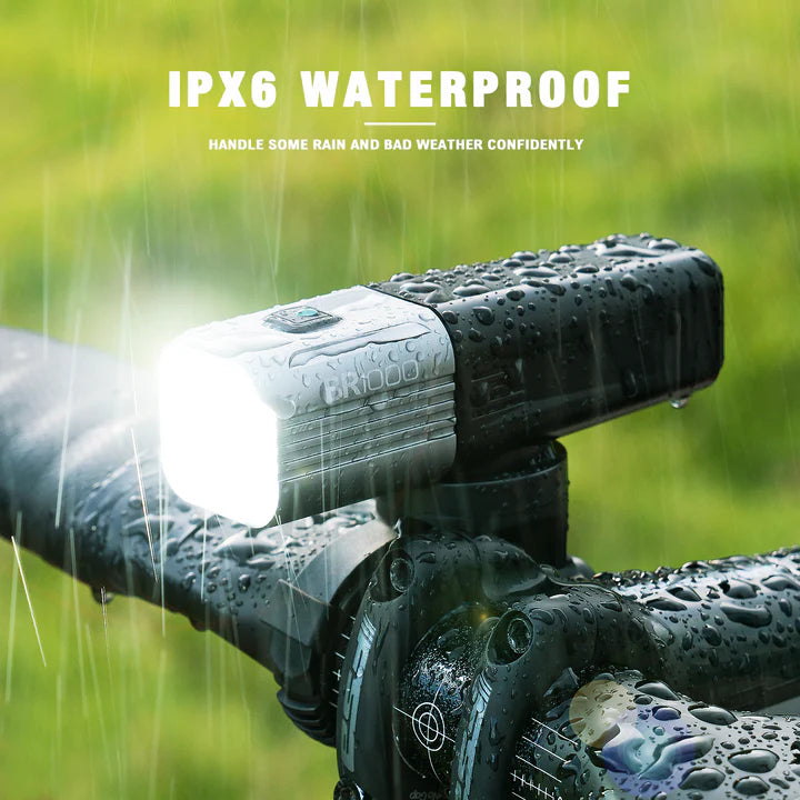 TOWILD BR1000 Replaceable Battery Professional Bike Light