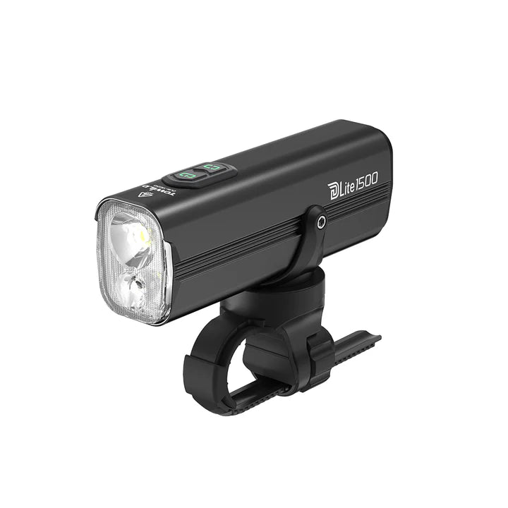 TOWILD DLite 1500 Dual Light Source Bike Light for Night Riding