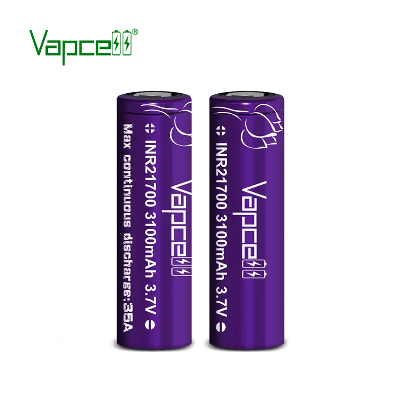 Vapcell 35A INR21700 3100mAh wiederaufladbarer Lithium-Ionen-Akku