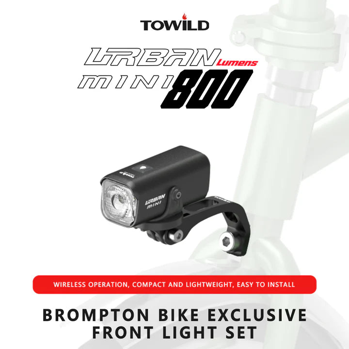 Towild Urban Mini Bike Lights for Night Riding
