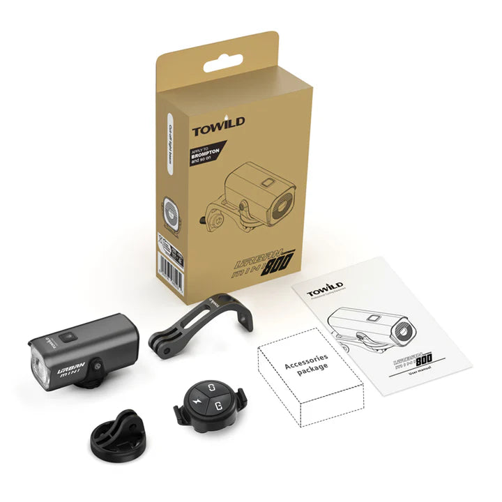 Towild Urban Mini Bike Lights for Night Riding