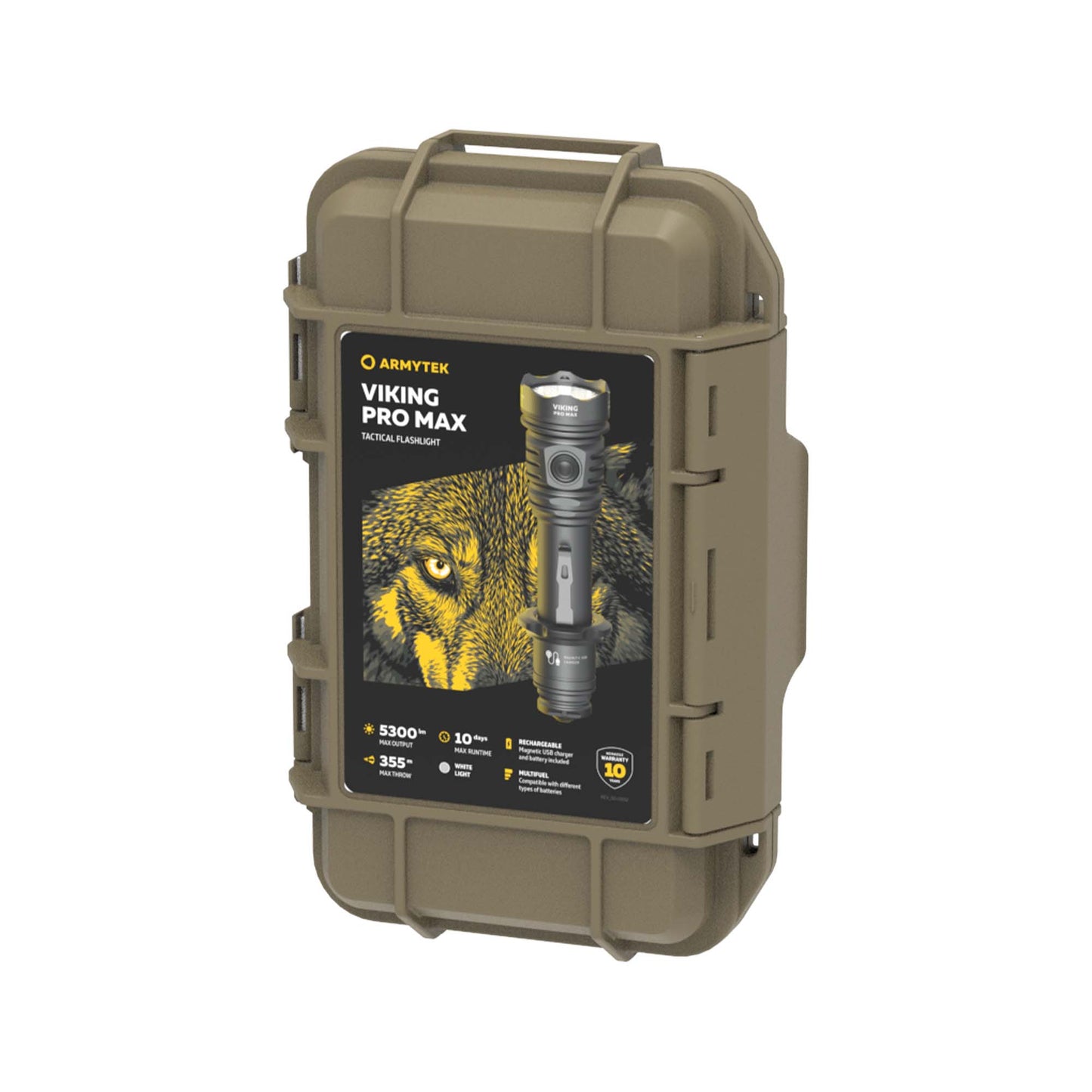 Pre-order Armytek Viking Pro Max 5300 Lumens Tactical Flashlight