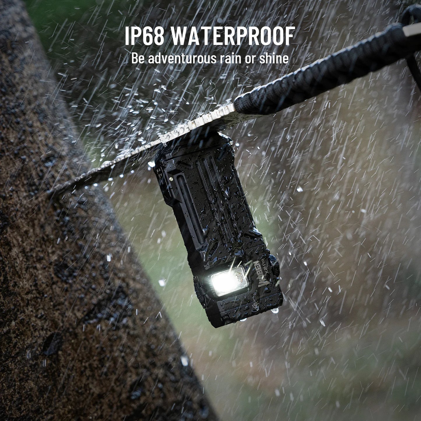 Wuben X2Pro wiederaufladbare EDC-Taschenlampe