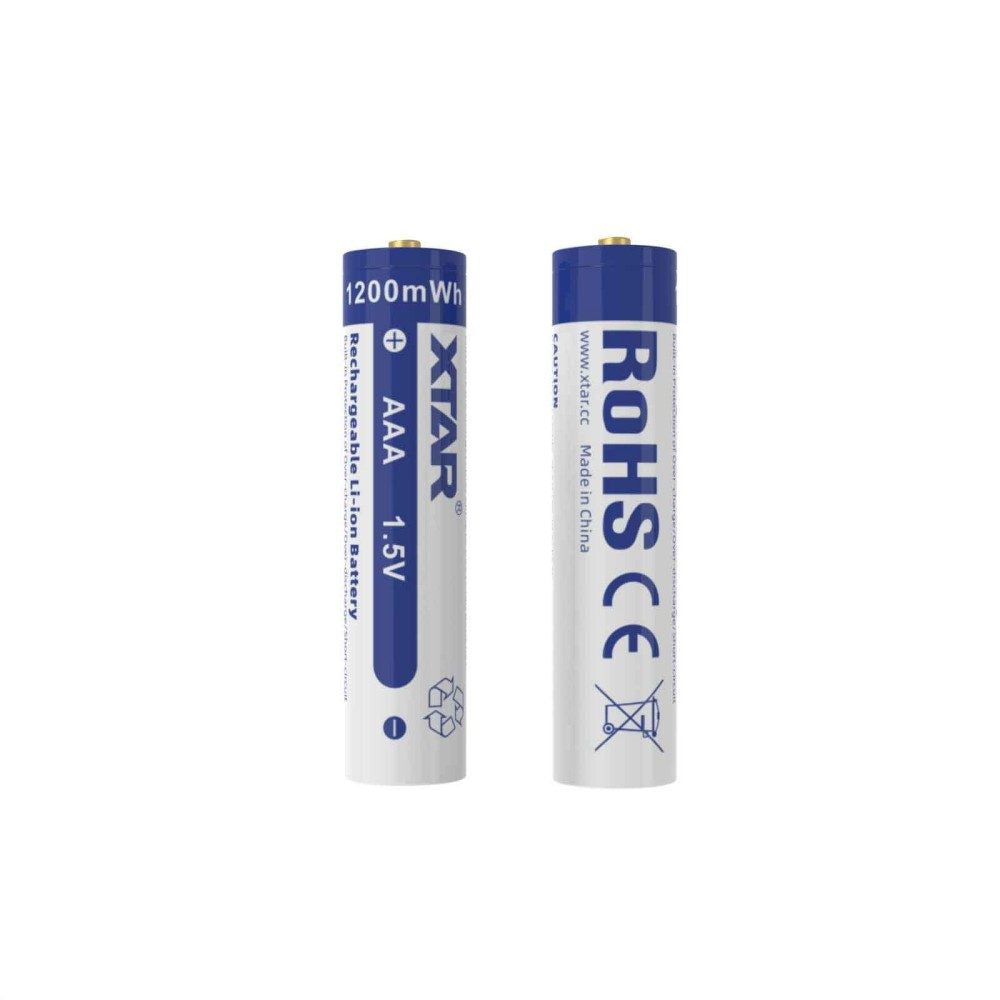 XTAR 1.5V Rechargeable 1200mWh AAA Battery
