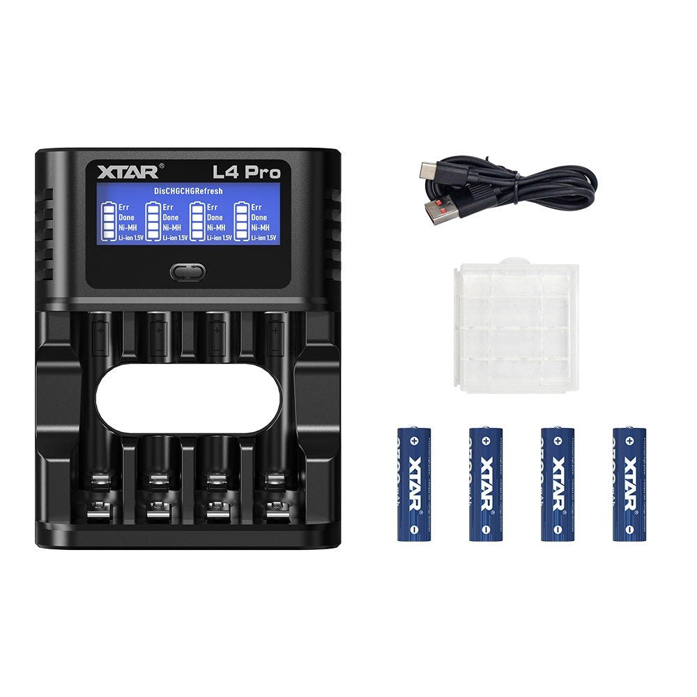 XTAR 1.5V AA 4300 CLR 2700mAh Rechargeable Li-ion Battery