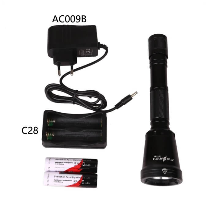 Ferei W158II/W158BII CREE LED Diving Flashlight