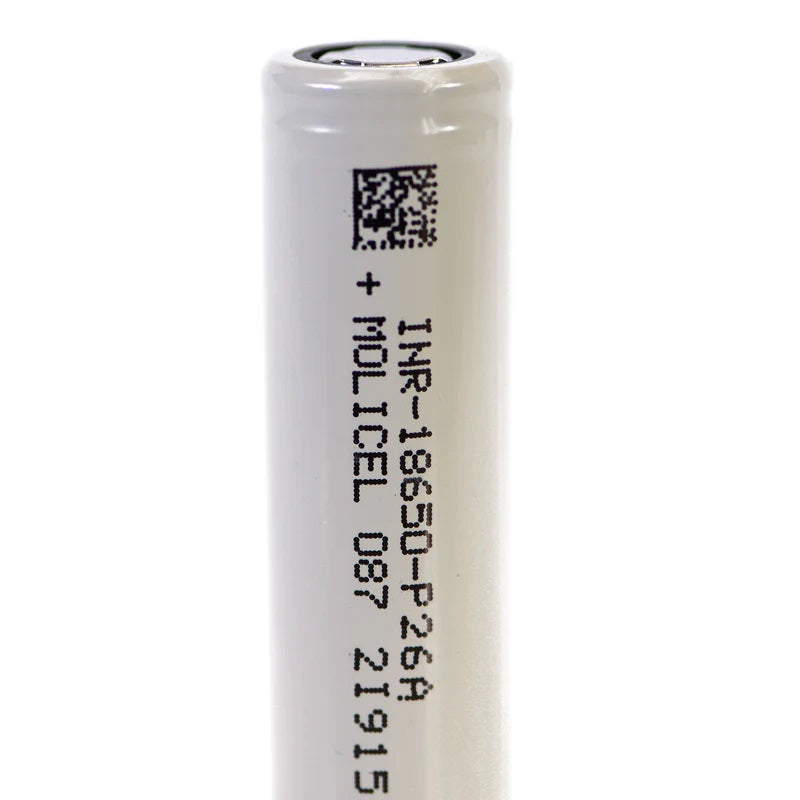 Molicel P26A 18650 2600mAh 35A Batterie