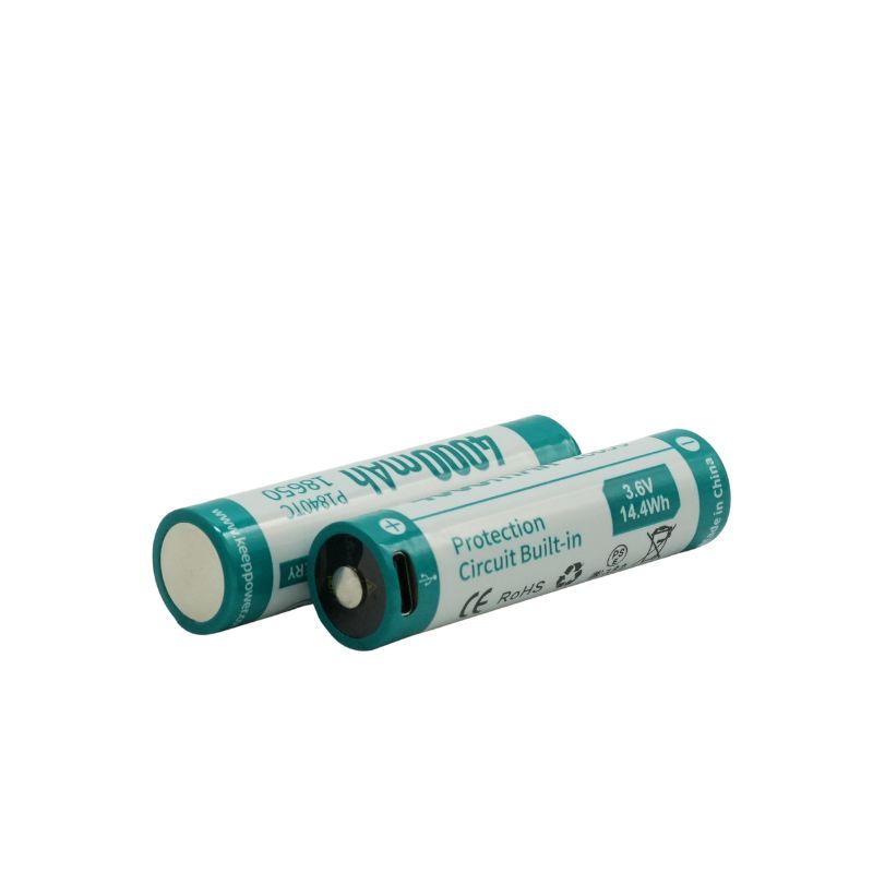 Keeppower P1840TC TYPE-C USB 4000mAh 18650 Battery