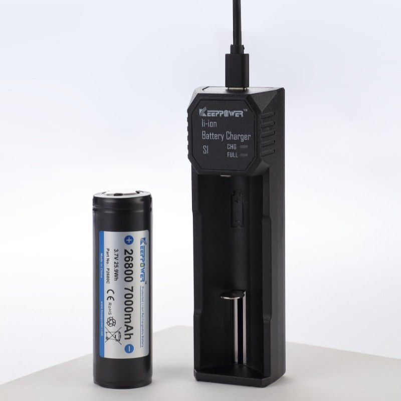 Keeppower S1 Li-ion Rechargeable Battery Charger