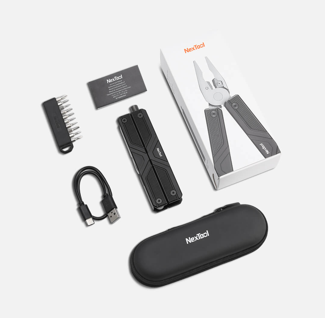 NexTool Gemini Multitool 13 in 1 Rechargeable Multi Tool
