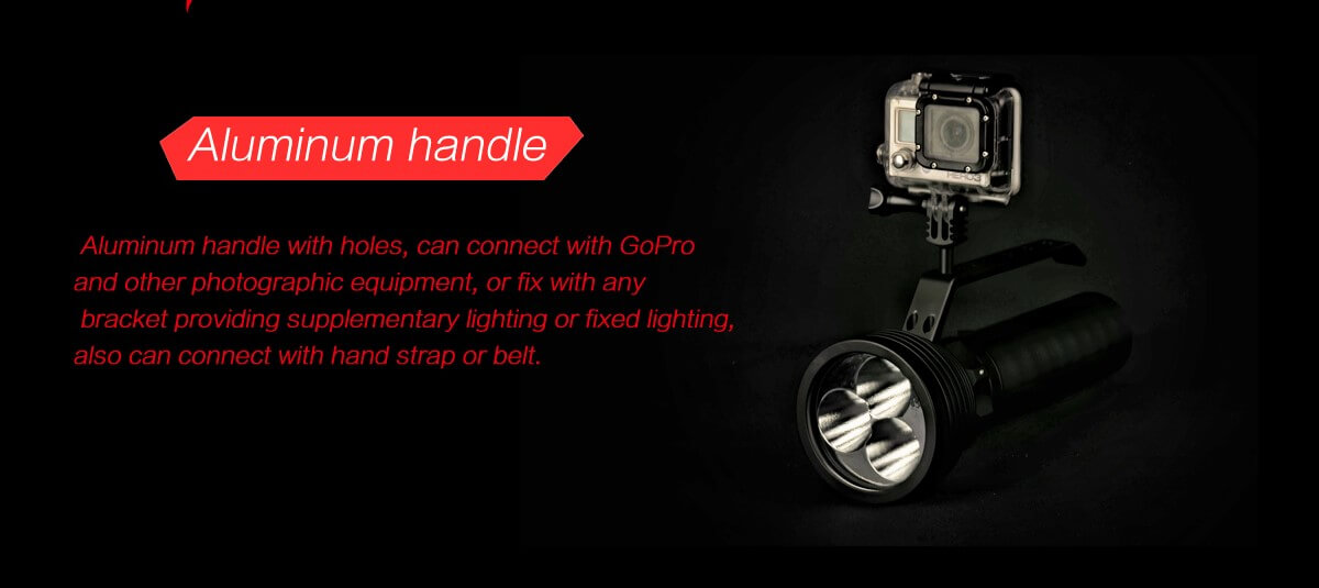 FEREI W168 Shark diving Flashlight