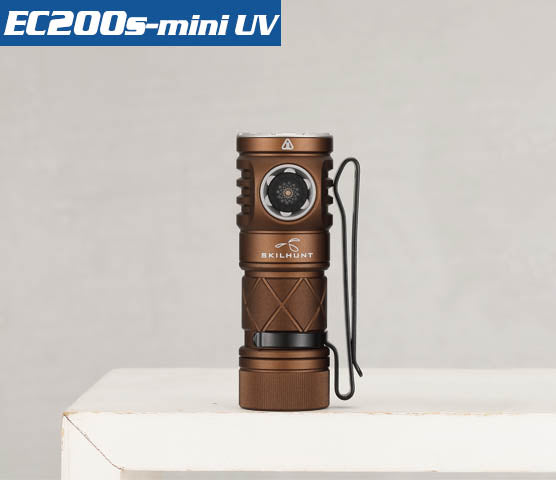 Skilhunt EC200S-Mini UV 2100 lumens EDC Flashlight