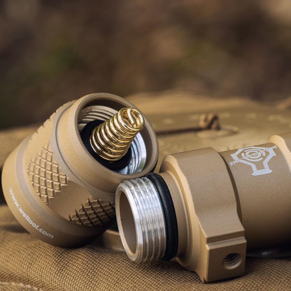 Weltool TC70 FDE V2 tail cap (Full power output forward clicking switch)