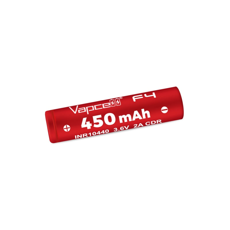 Vapcell F4 Rechargeable Lithium 10440 Battery