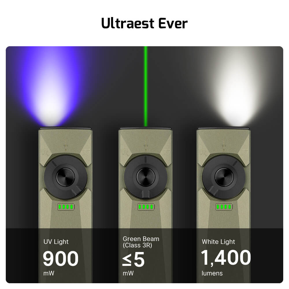 Olight Arkfeld Ultra 3-in-1 EDC-Taschenlampe mit O-Aluminium-Material