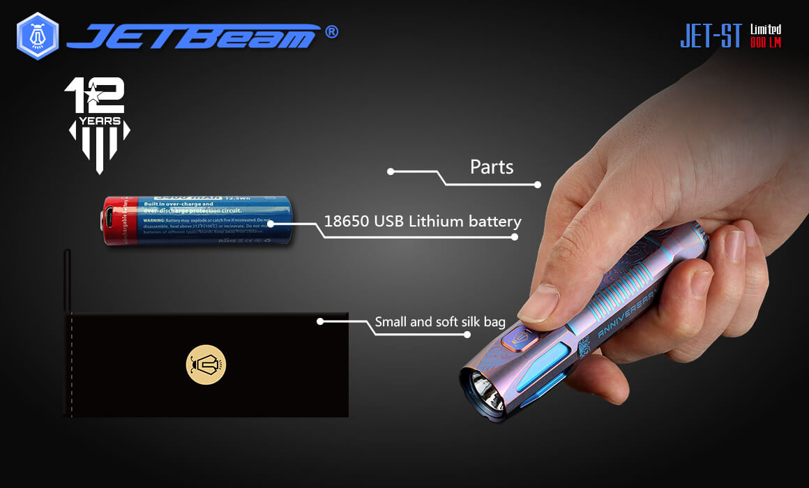 Jetbeam Jet ST Limited Edition LED Flashlight
