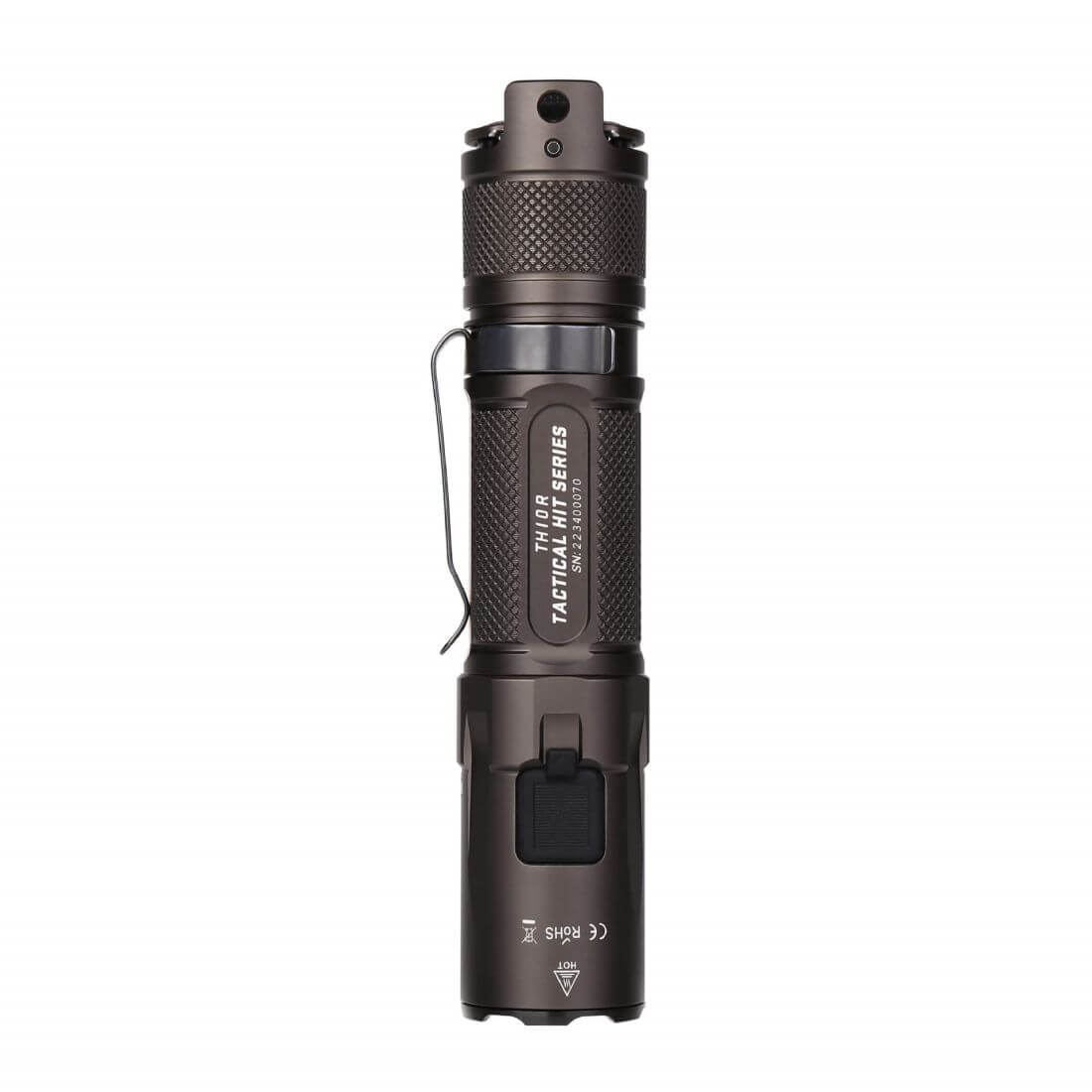 JETBeam® TH10R Tactical Flashlight, LED Torch, USB