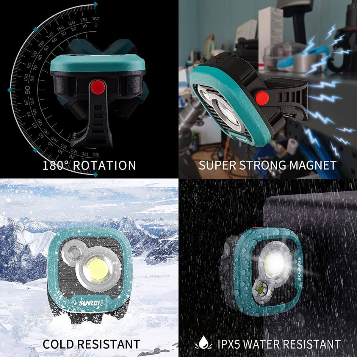 Sunrei C1600 Rechargeable Worklight