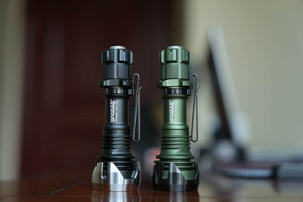 Manker® Striker Mini - Tactical Survival Flashlight Kit – CountyComm