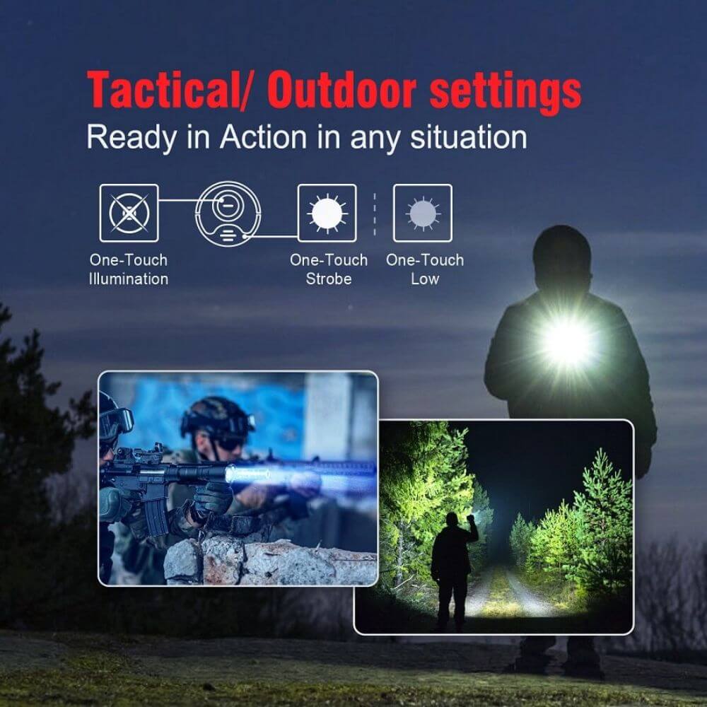 KLARUS XT2CR Pro Tactical Flashlight