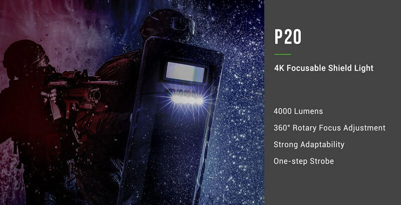 Nextorch P20 4K Fokussierbares Schildlicht