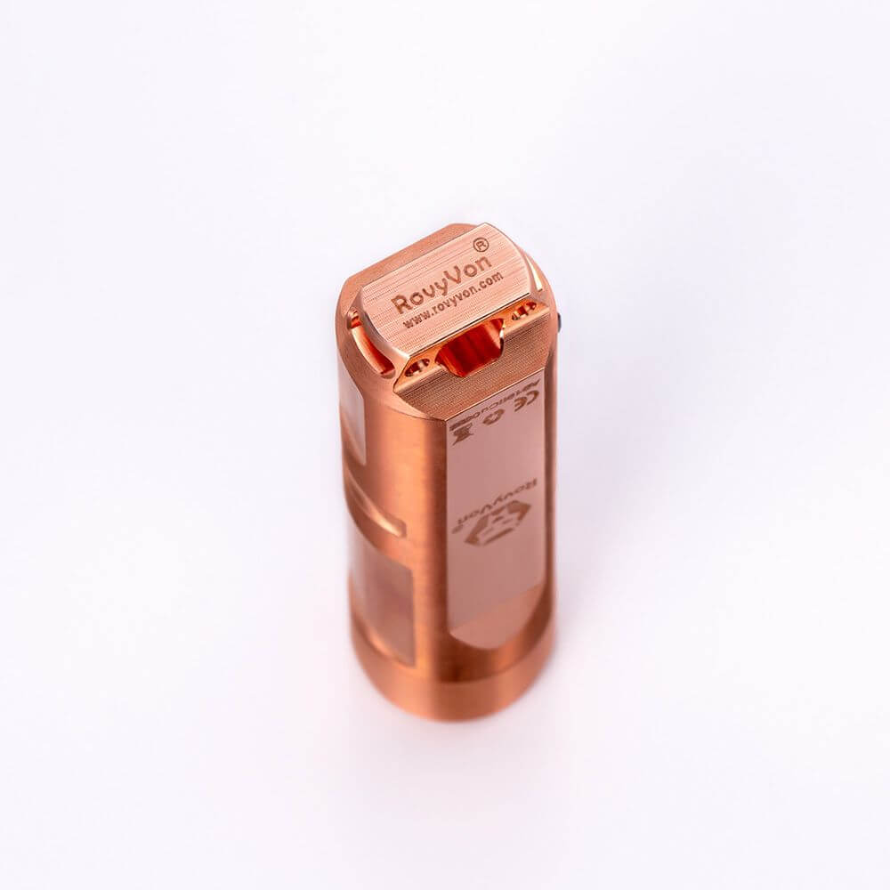 RovyVon Aurora A9 Copper Pro LED Keychain Flashlight