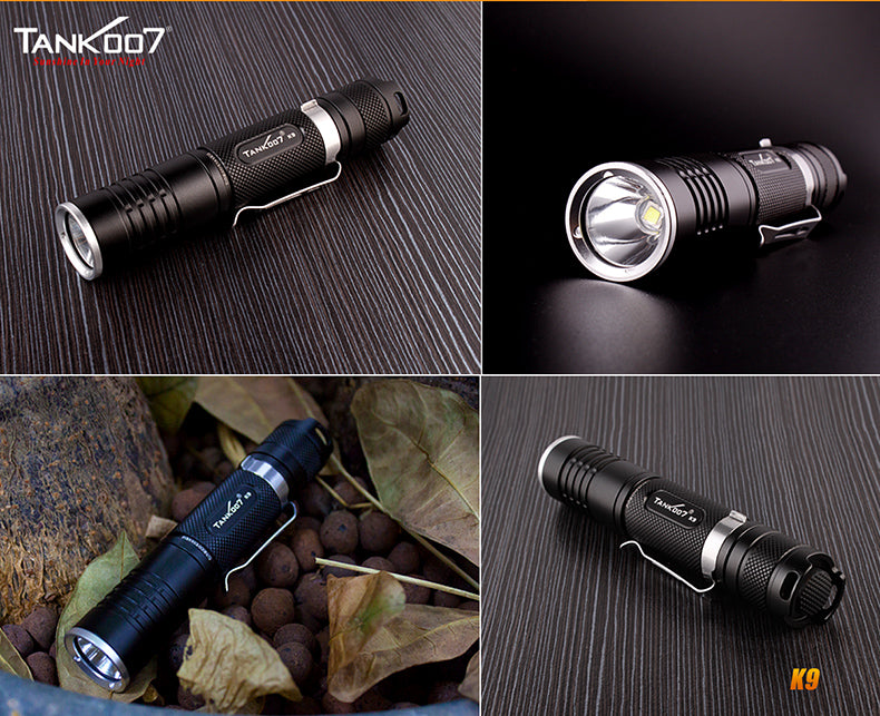 Tank007 K9 Small Tactical LED Flashlight