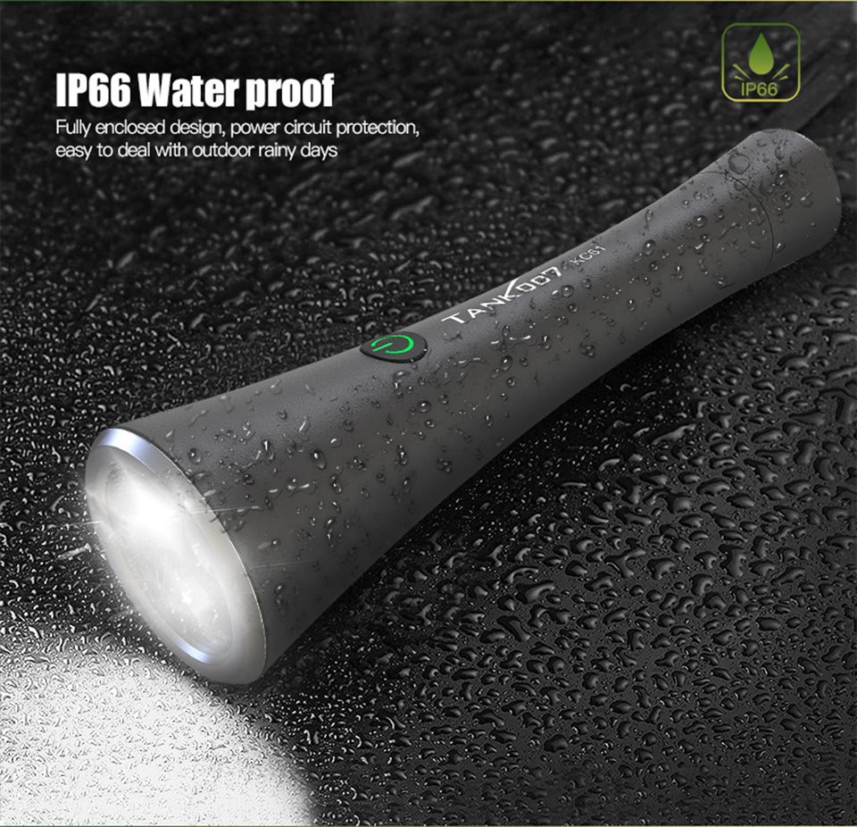 TANK007 KC61 High Power Outdoor LED Flashlight