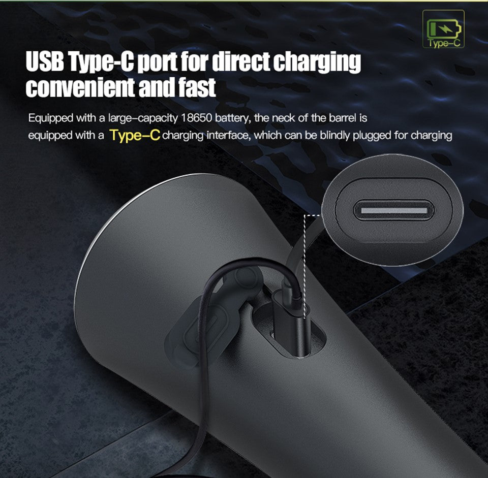 TANK007 KC61 High Power Outdoor LED Flashlight