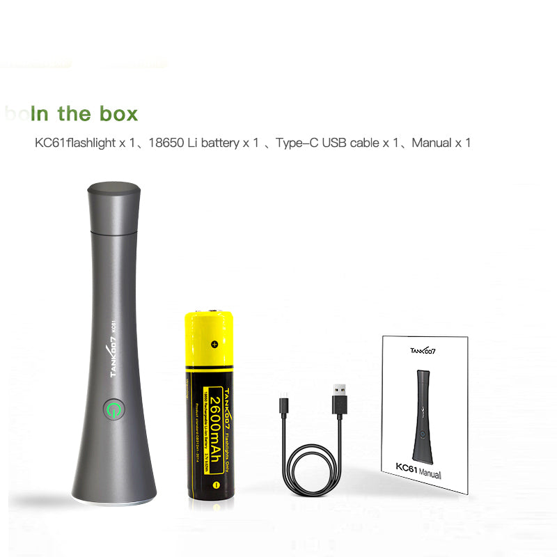 TANK007 KC61 High Power Outdoor LED Flashlight