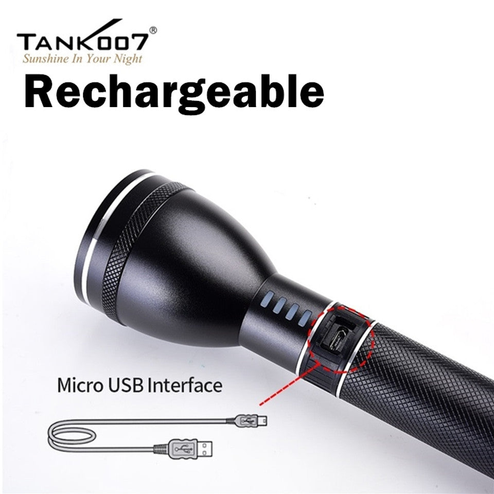 TANK007 A602L High Power Flashlight