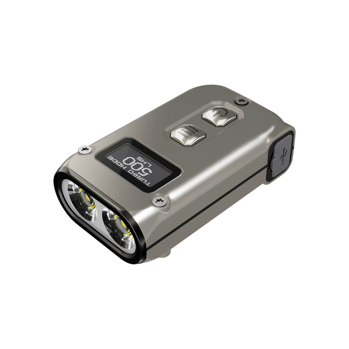 NITECORE TINI2 500 Lumen OLED Dual-Core Schlüsselanhänger-Taschenlampe