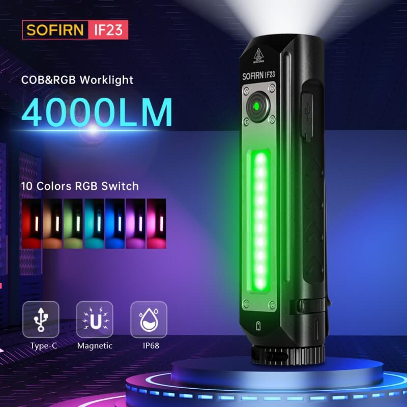 Sofirn IF23 4000lm Mini-Arbeitsleuchte
