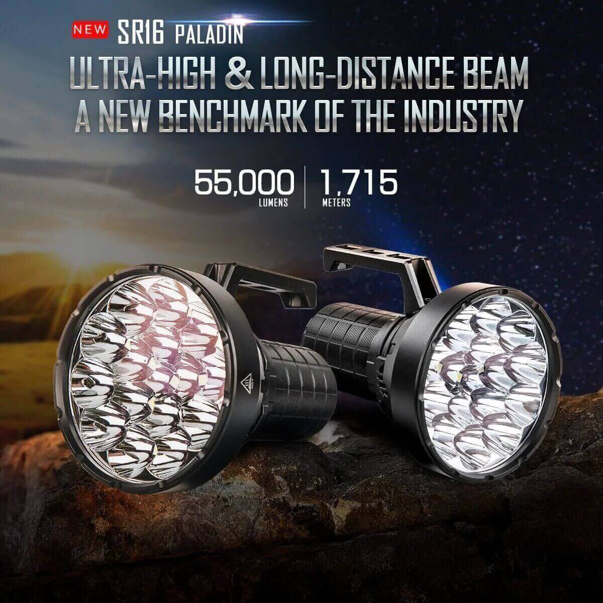 IMALENT SR16 High Power Flashlight