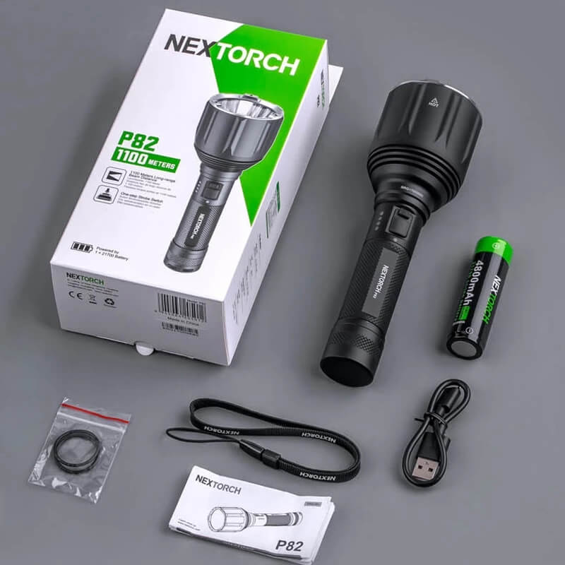 Nextorch P82 Ultra Long-range Flashlight