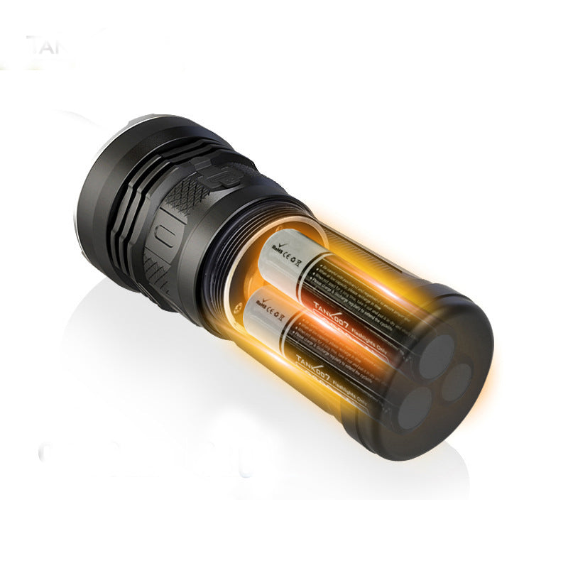 TANK007 KC11 Outdoor Strong Light LED Flashlight