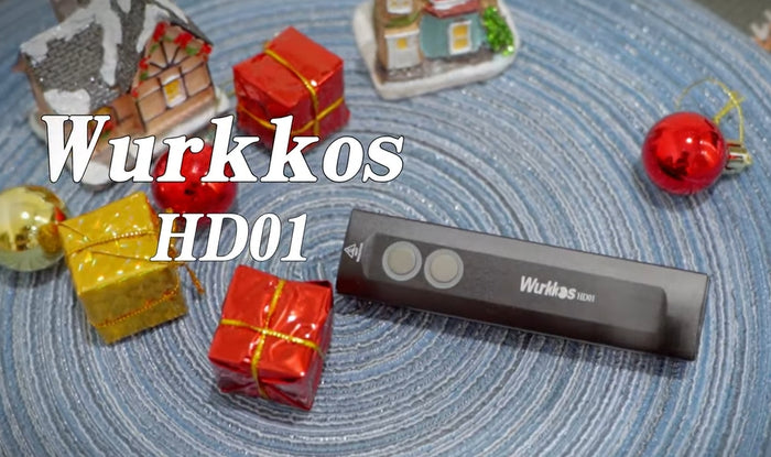 New EDC Wurkkos HD01 Slim Profile 1200 Lumens Flashlight