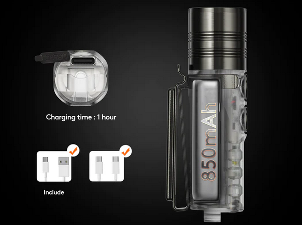 RovyVon introduces the Unique Aurora A26 USB-C EDC Thrower Flashlight