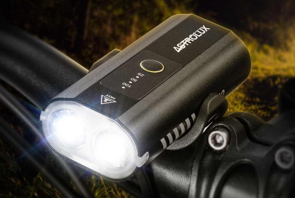 Introducing Astrolux BC2 Dual LED 800lm Bike light With USB Charging